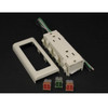 Wiremold 2400 15A Duplex Receptacle Fitting - 15 A (V2427GA)
