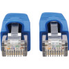 Tripp Lite series Cat6a 10G-Certified Snagless F/UTP Network Patch Cable (RJ45 M/M), Blue, 20 ft. - 20 ft (6.10 m) Category 6a Network (N261P-020-BL)