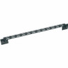 Middle Atlantic Forward Series Straight L Style Lace Bar - 4 Pack - Cable Lacing Bar - Black - 1U Rack Height x 19" Panel Width - - 4 (Fleet Network)