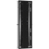 Panduit Dual Sided Manager - Vertical Cable Manager - Black - 45U Rack Height - Steel, Acrylonitrile Butadiene Styrene (ABS), Metal - (PE2VD12)