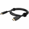 AddOn 8ft HDMI 1.4 Male to HDMI 1.4 Male Black Cable For Resolution Up to 4096x2160 (DCI 4K) - 8 ft (2.44 m) HDMI A/V Cable for Device (Fleet Network)