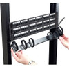 Black Box Zero U-Height Cable Manager - Cable Manager (Fleet Network)