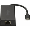 Kensington Managed USB-C to 2.5G Ethernet (PXE Boot and DASH) Adapter - 1 x RJ-45 Network Female - 1 x Type C USB Male (K38295WW)