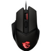 MSI Clutch GM20 Elite Gaming Mouse - Optical - Cable - Black - USB 2.0 - 6400 dpi - 6 Button(s) - Right-handed (CLUTCHGM20ELITE)