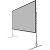 Da-Lite Fast-Fold Deluxe Projection Screen System - Portable Folding Frame Screen - HD Rental - Black Frame - 107in - 16:10 - HD - mm) (38304K)