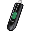 Transcend JetFlash 790C 256GB USB 3.2 (Gen 1) Type C Flash Drive - 256 GB - USB 3.2 (Gen 1) Type C - Black (Fleet Network)