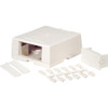 Black Box Wall Mount for Cable - Ivory  - Thermoplastic (Fleet Network)