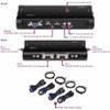 TRENDnet 4-Port USB KVM Switch and Cable Kit With Audio, Manage 4 Computers, USB Switch, Windows, Linux, Auto-Scan, Plug And Play, Hot (TK-409K)