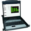 Tripp Lite NetDirector Console RM LCD KVM Switch with 8 Cables - Steel Housing - 16 Computer(s) - 19" - 16 x HD-18 - 1U Height (Fleet Network)