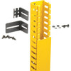 Panduit FiberRunner FRHD2KTYL 2x2 Hinged Duct Vertical Cable Manager Kit - Cable Manager - Yellow - 1 Pack (Fleet Network)
