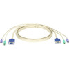 Black Box ServSwitch DT Basic CPU Cable, 9-ft. (2.7-m) - 9 ft (PS/2)/VGA KVM Cable for KVM Switch - First End: 1 x 15-pin HD-15 - 2 x (Fleet Network)