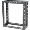 Rack Solutions 119-1781 Wall Mount Rack Frame - 15U Rack Height - Black - 400 lb (181436.95 g) Maximum Weight Capacity (Fleet Network)