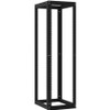 Rack Solutions 111 Open Server Rack Frame - 44U Rack Height - Black - 3000 lb (1360777.11 g) Maximum Weight Capacity (111-1729)