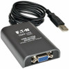 Tripp Lite series U244-001-VGA-R Graphics Adapter - USB 2.0 - 1 x VGA - 1920 x 1200 Supported (Fleet Network)
