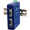 B+B SmartWorx RS-232 Industrial Isolated Repeater, DIN Rail - Network (RJ-45) (Fleet Network)