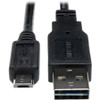 Tripp Lite by Eaton UR050-001 USB Data Transfer Cable - 1 ft (0.30 m) USB Data Transfer Cable for Cellular Phone, PDA, Camera - First (Fleet Network)