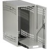 Black Box CPU Security Cabinet - Floor Standing Enclosed Cabinet - Light Gray (Fleet Network)