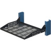 Rack Solutions Relay Rack Shelves - 2U Rack Height x 19" (482.60 mm) Rack Width - Black - Steel - 68.04 kg Maximum Weight Capacity (Fleet Network)