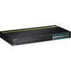 TRENDnet_16-Port_Gigabit_PoE_Switch_-_16_Ports_-_2_Layer_Supported_-_Twisted_Pair_-_Rack-mountable_-_Lifetime_Limited_Warranty_TPE-TG160g
