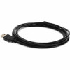 AddOn 15ft USB A 2.0 Male to Micro-USB B 2.0 Female Black Cable - 15 ft (4.57 m) USB Data Transfer Cable for Tablet PC, Phone, Desktop (USB2MICROUSB15)