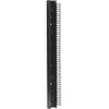 Black Box Vertical IT Rackmount Cable Manager - 45U x 6"W, Double-Sided, Black - Vertical Cable Manager - Black - 45U Rack Height (DCMV45U6D)