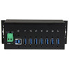 StarTechcom_7_Port_Industrial_USB_30_Hub_with_ESD_-_Add_seven_USB_30_ports_with_this_DIN_rail_or_surface-mountable_metal_hub_-_15kV_ST7300USBME