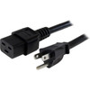 StarTechcom_10_ft_Heavy_Duty_14_AWG_Computer_Power_Cord_-_NEMA_5-15P_to_C19_-_For_Computer_Server_Router_Network_Switch_PDU_-_-_1_PXT515191410