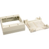 Wiremold 400/800/2300/2300D Two-Gang Deep Device Box Fitting - 2-gang - Ivory - Polyvinyl Chloride (PVC) - 1 (Fleet Network)