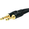 Monoprice 25ft Premier Series 1/4-inch (TS) Male to Male 16AWG Audio Cable (Gold Plated) - 25 ft (7.62 m) 6.35mm Audio Cable for Audio (5499)