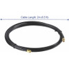 TRENDnet Low Loss RP-SMA Male to RP-SMA Female Antenna Cable - 2m (6.5 ft.) - 6.6 ft (2 m) RP-SMA Antenna Cable for Router, Antenna, - (TEW-L102)