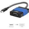 SIIG USB Type-C to VGA Video Cable Adapter - USB Type C - 1 x VGA (Fleet Network)