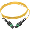 Tripp Lite series N390-03M-12-AP MTP/MPO Singlemode Patch Cable (F/F), Yellow, 3 m - 10 ft (3.05 m) Fiber Optic Network Cable for Hub, (N390-03M-12-AP)