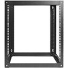 Claytek 12U 800mm Adjustable Wallmount Server Cabinet with 1U Supporting Tray - For Server - 12U Rack Height x 19" (482.60 mm) Rack x (WOM1280-SFH25)