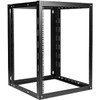 Claytek 15U 800mm Adjustable Wallmount Server Cabinet with 1U Supporting Tray - For Server - 15U Rack Height x 19" (482.60 mm) Rack x (Fleet Network)