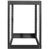Claytek 15U 1100mm Adjustable Open-frame Server Rack with 1U Cable Management - For Server - 15U Rack Height x 19" (482.60 mm) Rack x (WOR1511-CM1U)