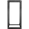 Claytek 22U 1100mm Adjustable Open-frame Server Rack with 1U Cable Management - For Server - 22U Rack Height x 19" (482.60 mm) Rack x (WOR2211-CM1U)