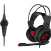 MSI DS502 Gaming Headset - Stereo - USB 2.0 - Wired - 32 Ohm - 20 Hz to 20 kHz - On-ear - Binaural - Ear-cup - 6.6 ft (2 m) Cable - - (Fleet Network)