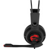 MSI DS502 Gaming Headset - Stereo - USB 2.0 - Wired - 32 Ohm - 20 Hz to 20 kHz - On-ear - Binaural - Ear-cup - 6.6 ft (2 m) Cable - - (DS502)