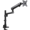 V7 DMPRO2TA-3N Mounting Arm for Monitor, Display - Matte Black - V7 Monitor Mount Professional Touch Adjust - Matte Gunmetal - Height (DMPRO2TA-3N)
