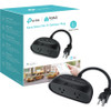 Kasa Smart Outdoor Plug - 1 x AC Power Plug - 125 V AC / 15 A - Kasa Smart, Alexa, Google Assistant, Microsoft Cortana, SmartThings (KP400)