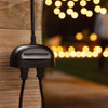 Kasa Smart Outdoor Plug - 1 x AC Power Plug - 125 V AC / 15 A - Kasa Smart, Alexa, Google Assistant, Microsoft Cortana, SmartThings (KP400)