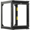 Tripp Lite series SmartRack 12U Wall-Mount 2-Post Open Frame Rack, Hinged Front, Heavy Duty - For Networking, Switch, PDU, Patch UPS - (Fleet Network)
