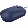 Lenovo 540 USB-C Wired Compact Mouse (Abyss Blue) - Optical - Cable - Abyss Blue - USB Type C - 2400 dpi - Scroll Wheel - 4 Button(s) (Fleet Network)