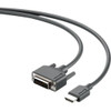 Alogic Elements HDMI to DVI Cable - 1m - 3.3 ft (1 m) DVI-D/HDMI Video Cable for Video Device, Rack Equipment - First End: 1 x DVI-D - (EL2HDDVI-01)