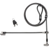 Kensington MicroSaver 2.0 Keyed Twin Laptop Lock - Supervisor - 8 ft (2.44 m) Cable - Single Keyed Lock - Silver - Carbon Steel - For (K65099S)