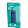 Adata P10000QCD Power Bank - For Mobile Phone, Gaming Console - Lithium Ion (Li-Ion) - 10000 mAh - 4.50 A - 5 V DC, 9 V DC, 12 V DC - (Fleet Network)