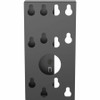 Panduit PDU Bracket Set, Attaches Directly to PR2V Managers, Black - Cable Management Bracket - Black - Steel - 2 Pack (PR2VPDUB)