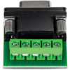 TRENDnet RS232 to RS422/RS485 Converter Adapter - 1 x DB-9 RS-232 Serial - Female - 1 x Terminal Block RS-422/485 Serial (TI-S100)