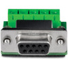 TRENDnet RS232 to RS422/RS485 Converter Adapter - 1 x DB-9 RS-232 Serial - Female - 1 x Terminal Block RS-422/485 Serial (TI-S100)