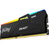 Kingston FURY Beast 8GB DDR5 SDRAM Memory Module - For Desktop PC, Motherboard - 8 GB (1 x 8GB) - DDR5-5600/PC5-44800 DDR5 SDRAM - MHz (KF556C40BBA-8)